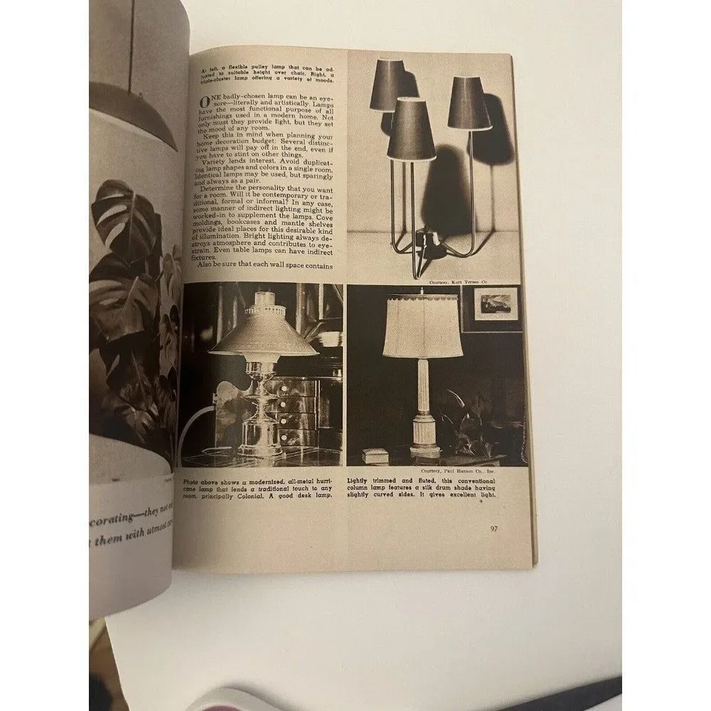 Today's Woman‎ Home Decorating Guide #122 1951 Vintage Magazine MCM Mid-Century